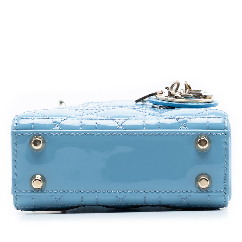 Micro Patent Cannage Lady Dior - Image 3