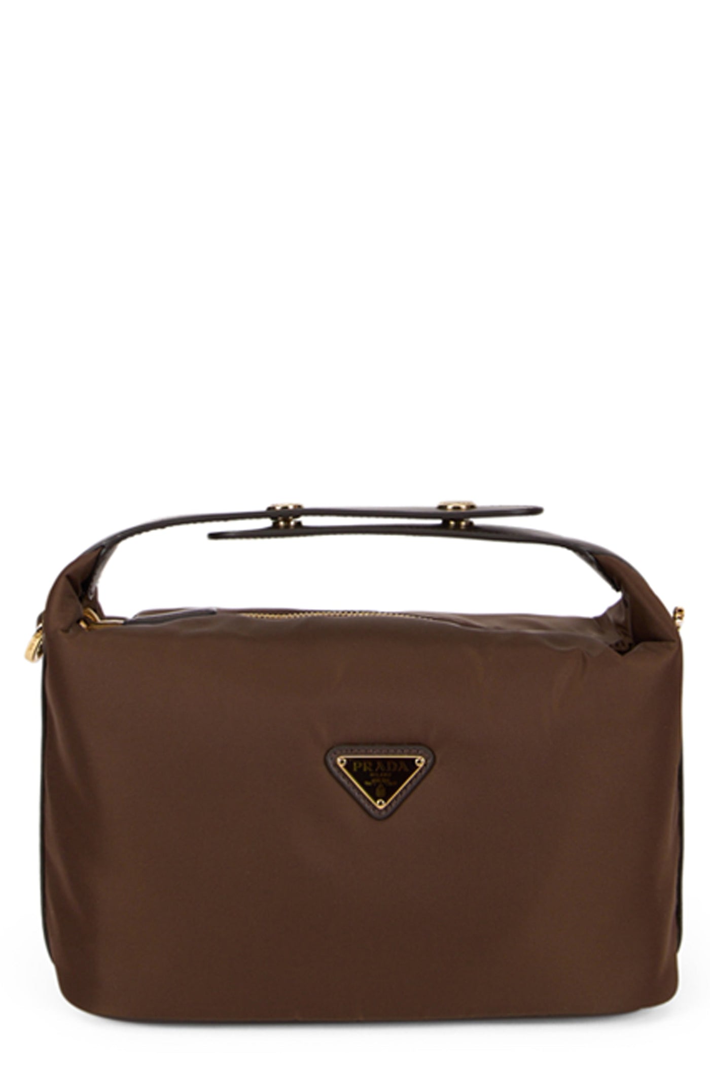 Prada Re-Nylon Shoulder Bag — Brown
