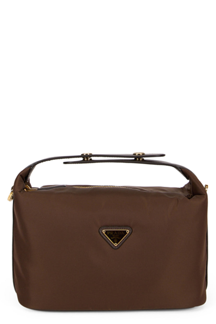Prada Re-Nylon Shoulder Bag — Brown