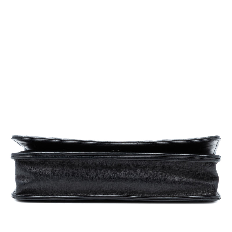 CC Embossed Lambskin Diamond Wallet On Chain - Image 3