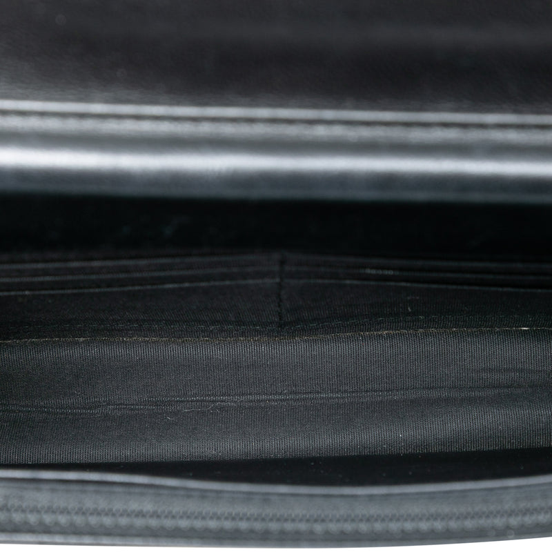 CC Embossed Lambskin Diamond Wallet On Chain - Image 4