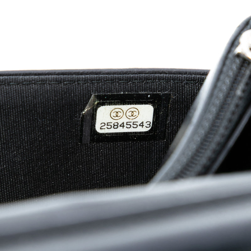 CC Embossed Lambskin Diamond Wallet On Chain - Image 6