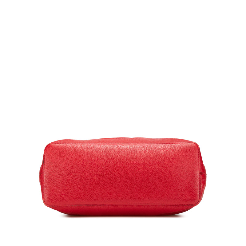 Large Pebbled Calfskin Soho Convertible Hobo - Image 3