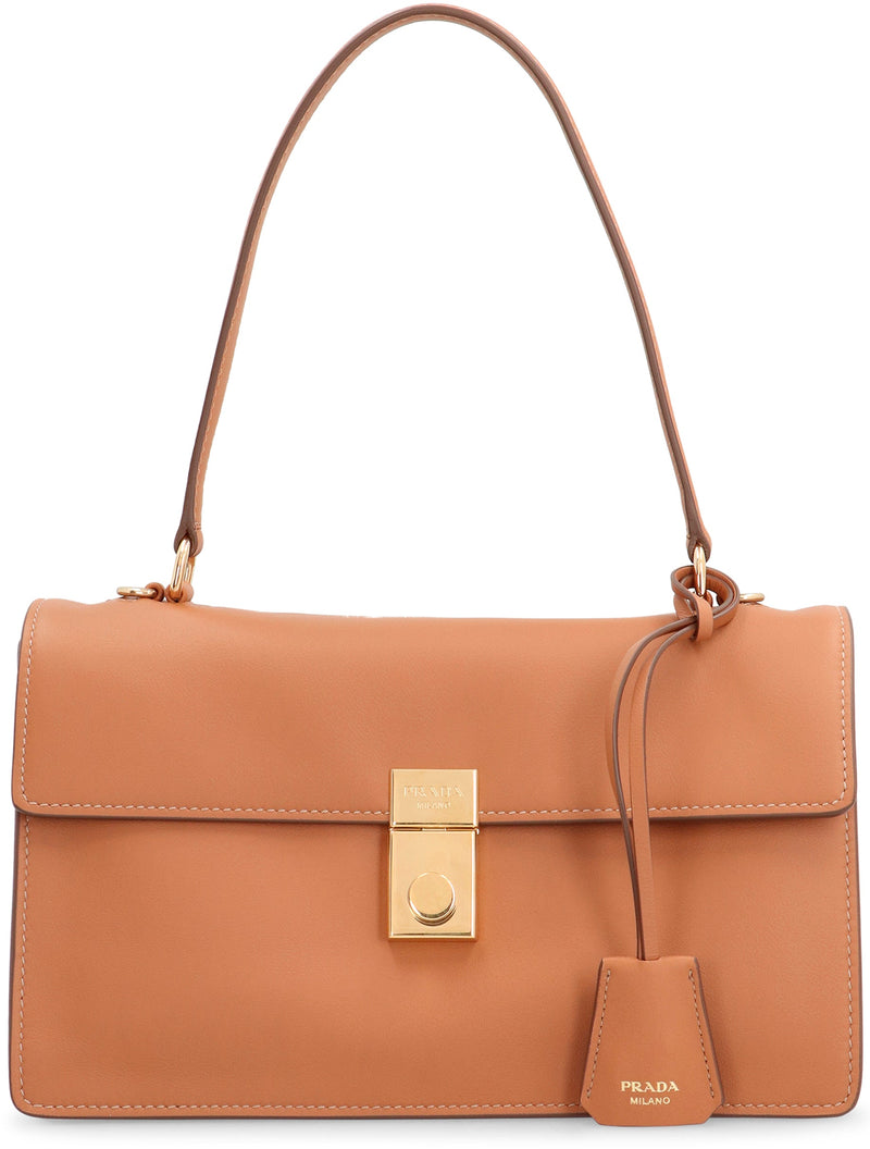 Prada Shoulder Bag — Caramel Calf Leather
