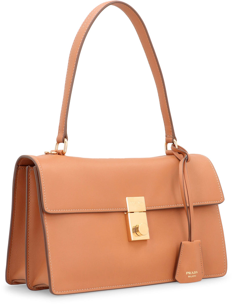 Prada Shoulder Bag — Caramel Calf Leather