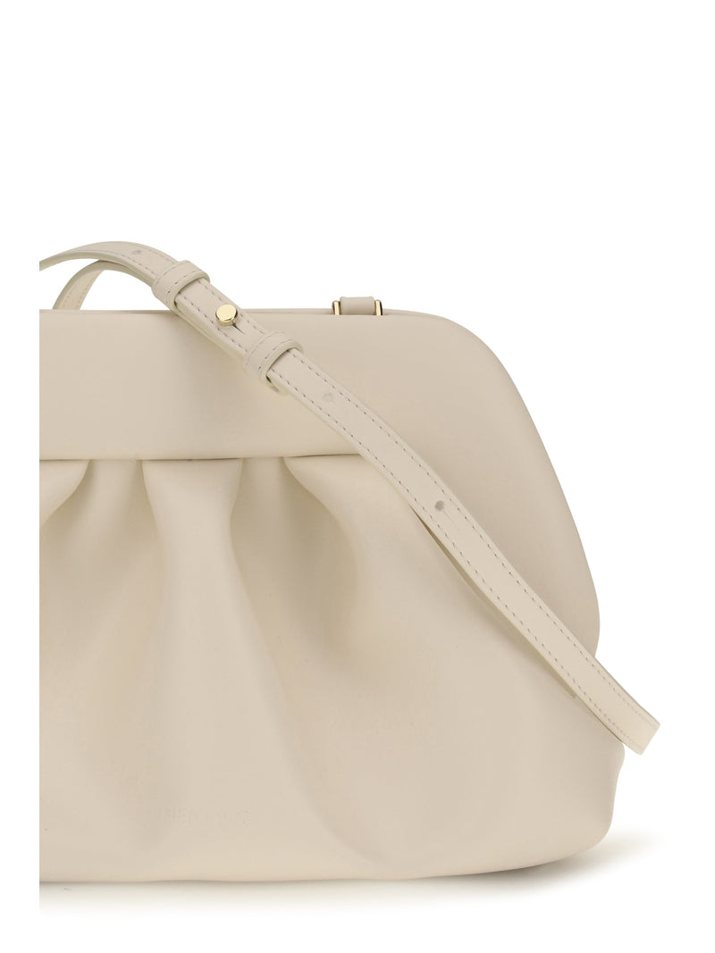 Themoirè Bios Clutch — Beige