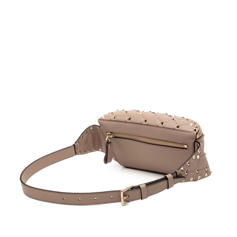 Nappa Rockstud Spike Belt Bag - Image 2