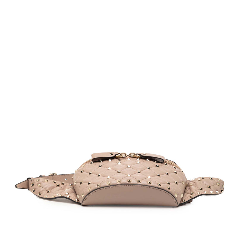 Nappa Rockstud Spike Belt Bag - Image 3