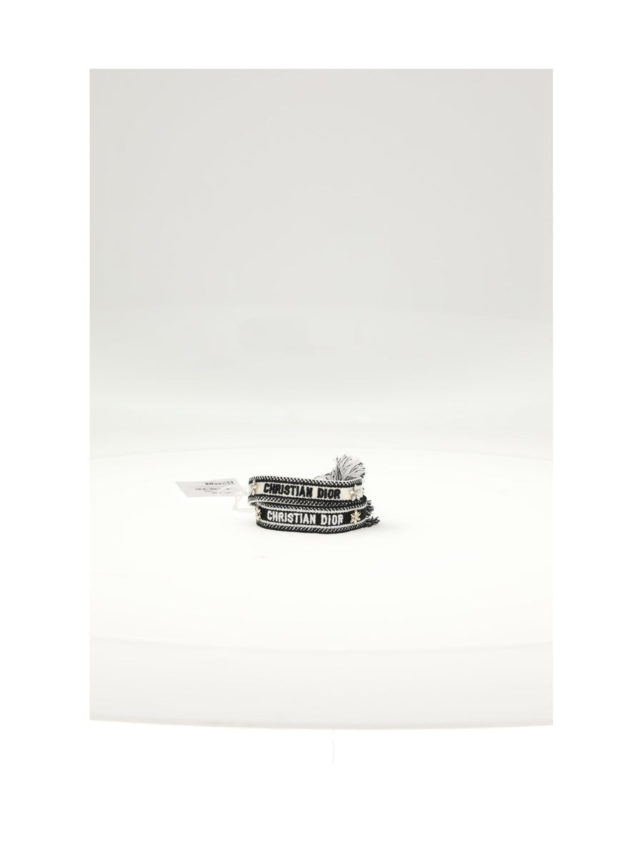 Dior Jadior Bracelet — Black Cotton Bracelets