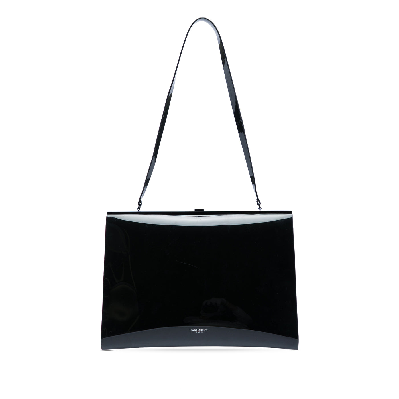 Large Vinyl Le Anne Marie Shoulder Bag - Image 1