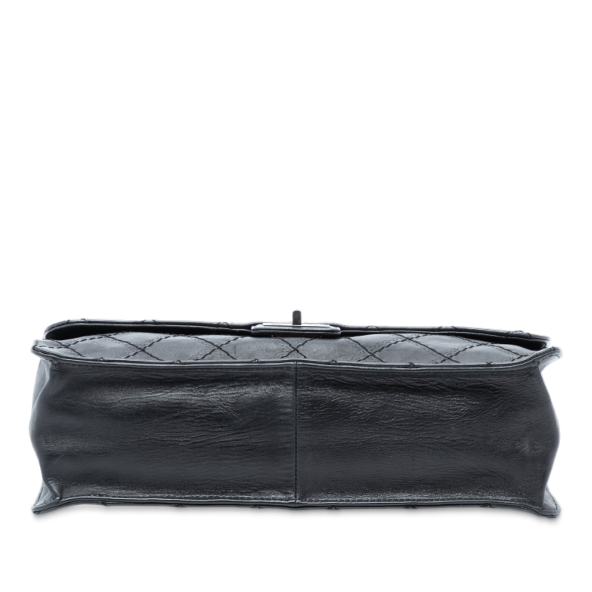 Embossed CC Quilted Aged Calfskin Reissue 2.55 Single Flap 227 - Image 3
