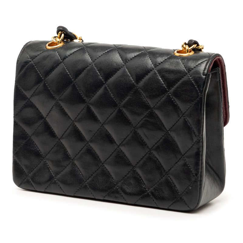Mini CC Quilted Lambskin Single Flap - Image 2
