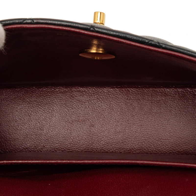 Mini CC Quilted Lambskin Single Flap - Image 4