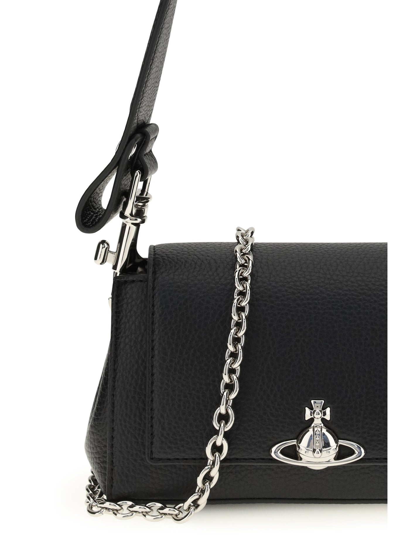 Vivienne Westwood Shoulder Bag — Black Thermoplastic Polyurethane