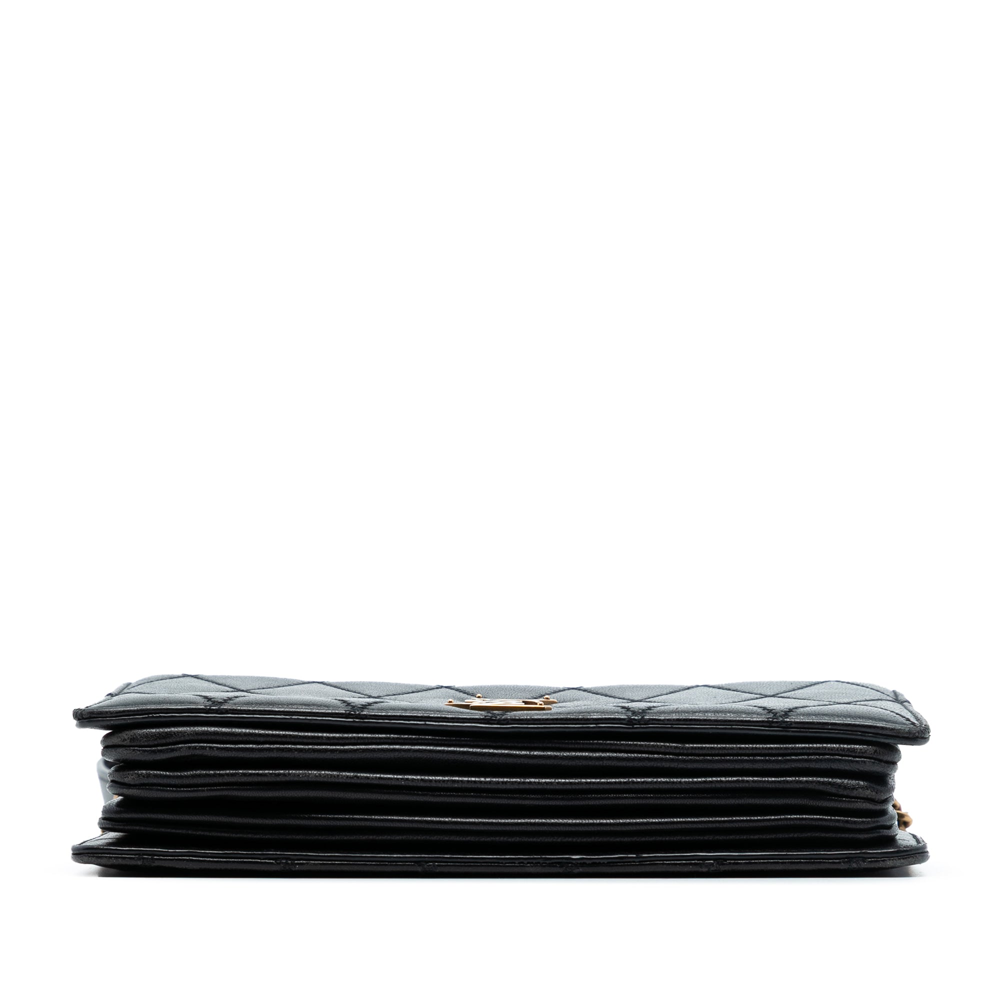 Diamond Quilted Lambskin Angie Chain Bag - Image 3