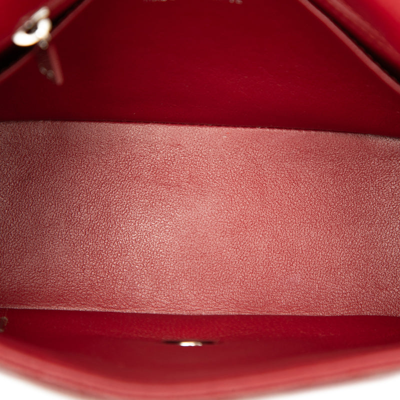 Mini Square Classic Caviar Single Flap - Image 4