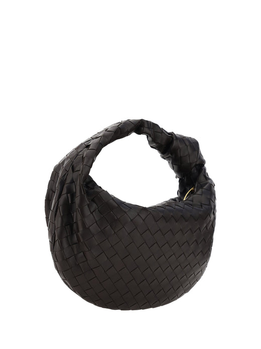 Bottega Veneta Teen Jodie Shoulder Bag — Gold Lambskin Leather