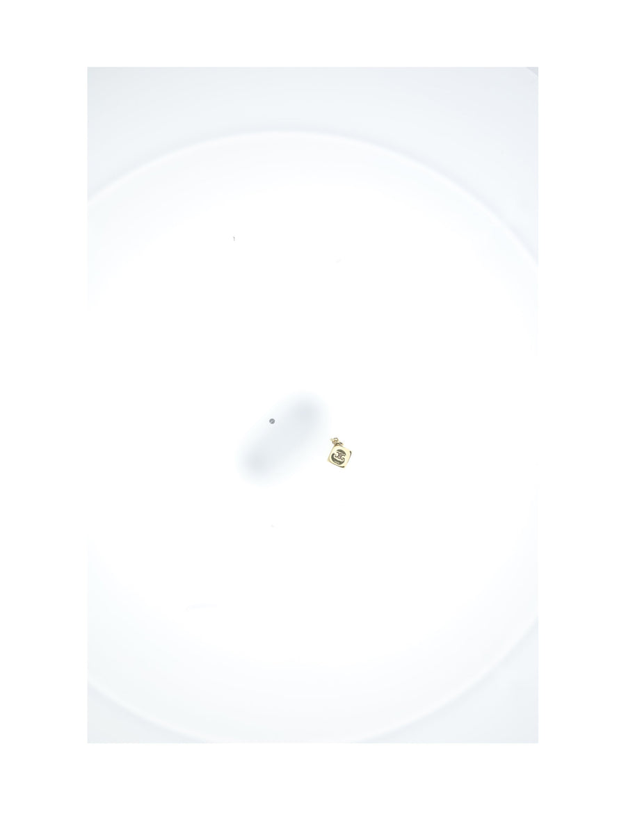 Celine Triomphe Dice Brooch — Gold Brooches & Pins