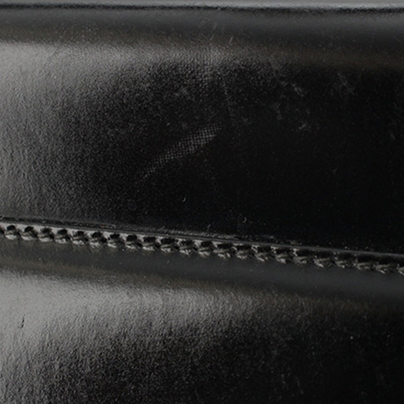 Leather Gancini Top Handle Bag - Image 13