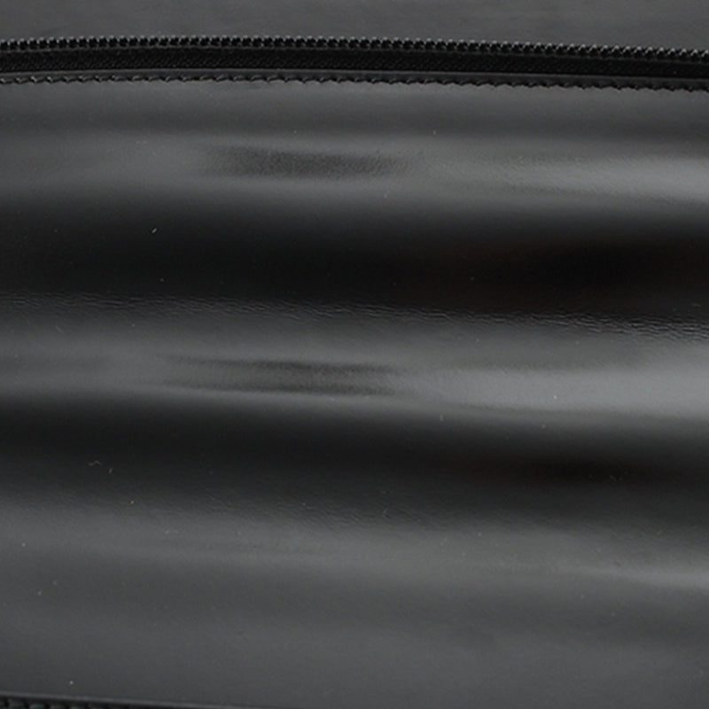 Leather Gancini Top Handle Bag - Image 9