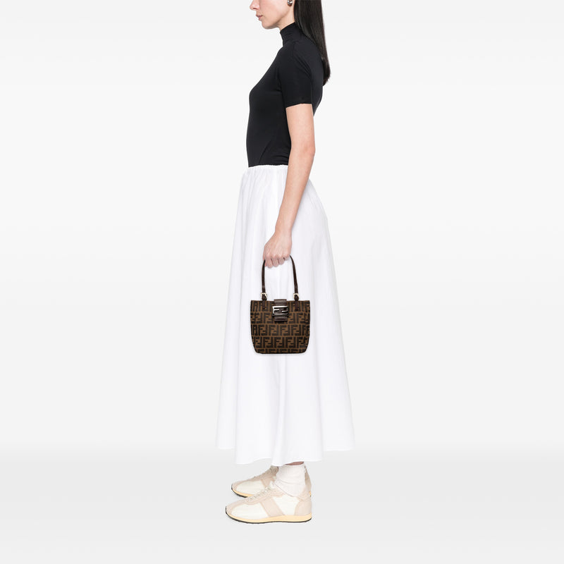 Zucca Canvas Shoulder Bag - Image 7