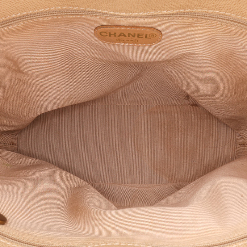 Grained Calfskin Tortoise Top Handle Tote - Image 4