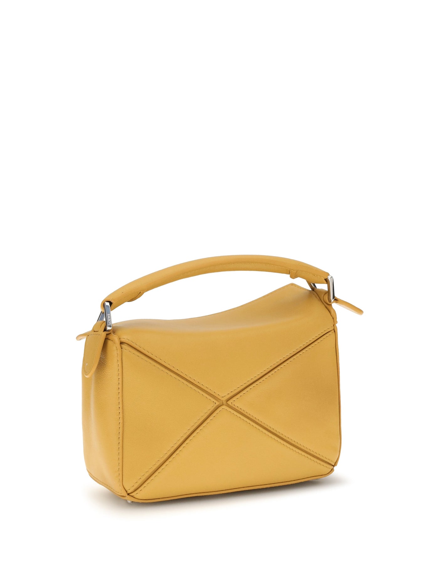 Loewe Puzzle Shoulder Bag — Yellow Calf Leather