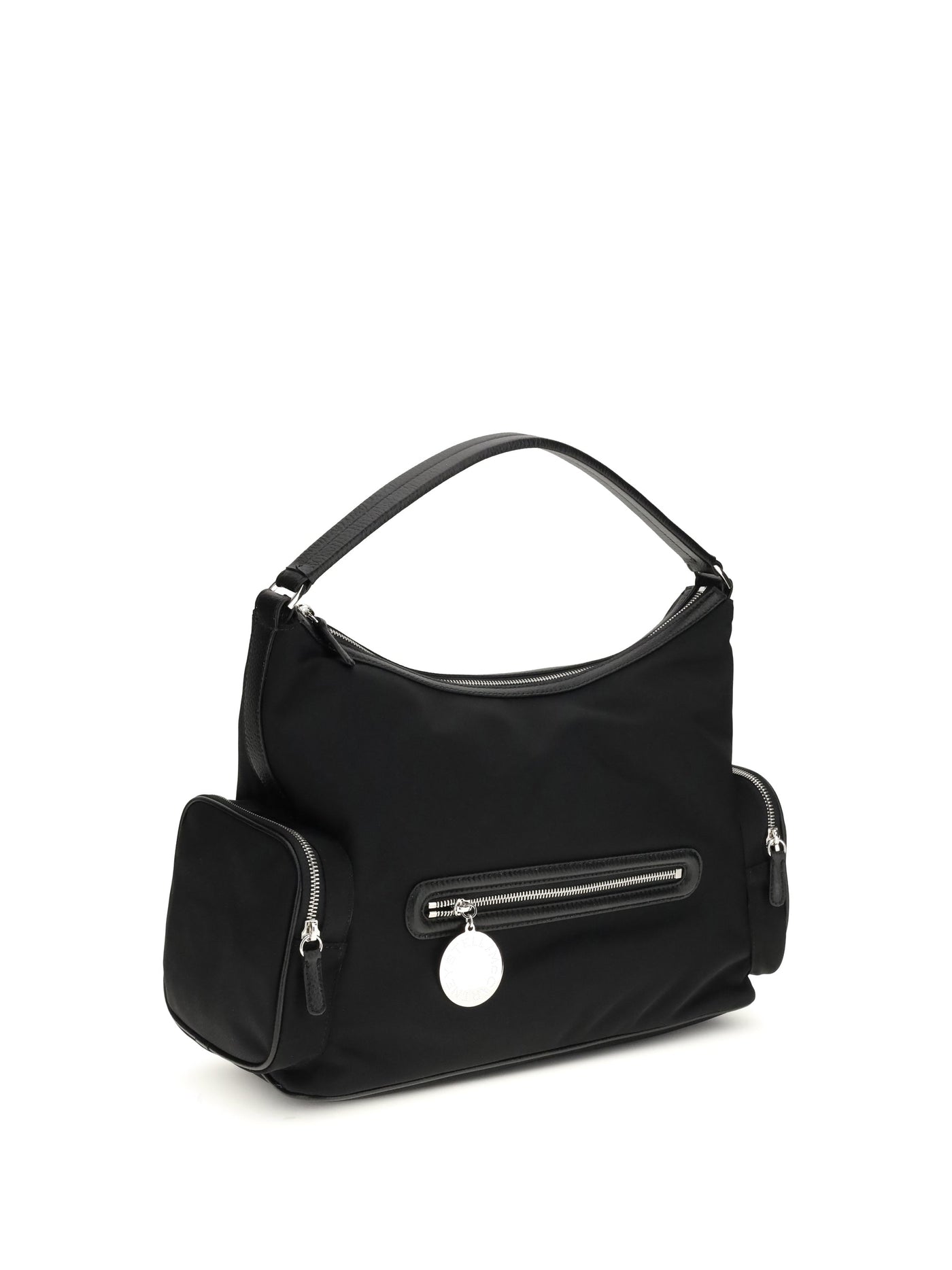 Stella Mccartney Shoulder Bag — Black Nylon
