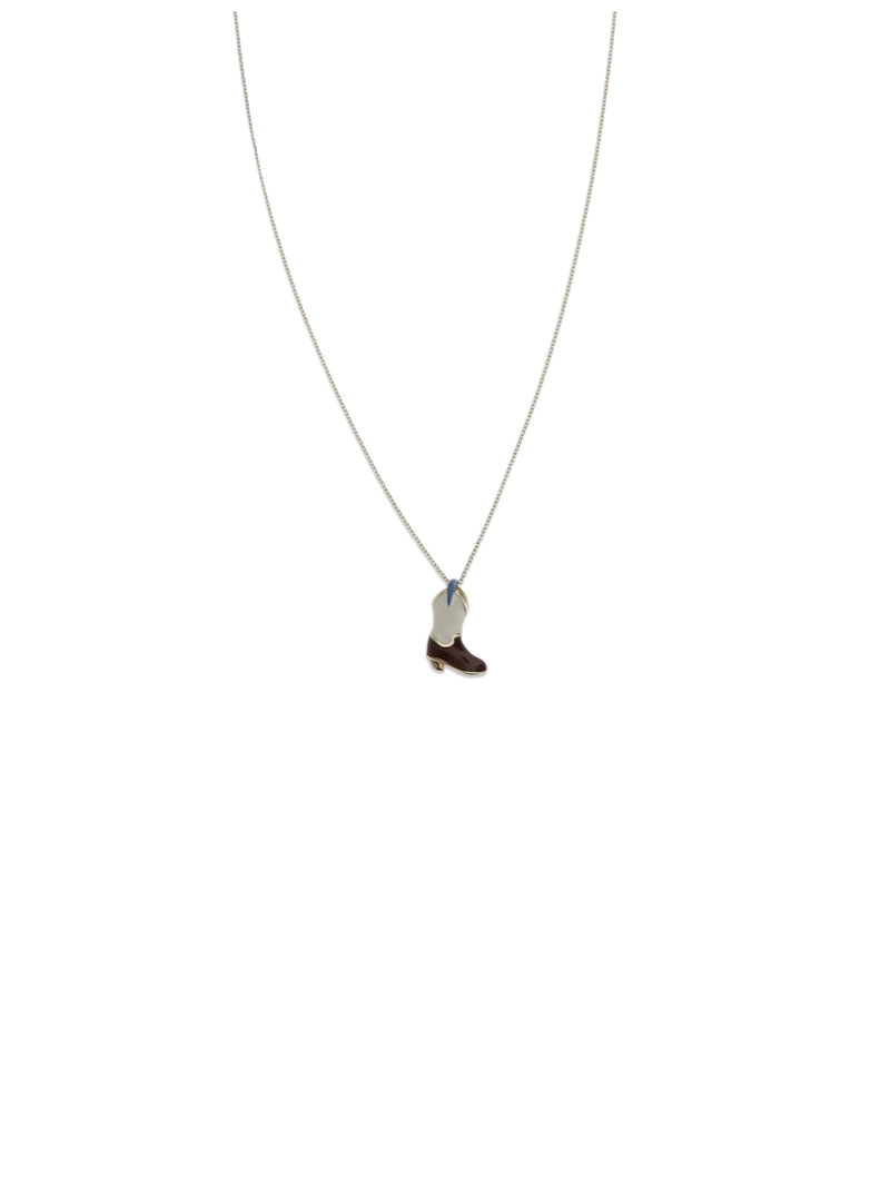 Aliita Cowboy Necklace — Gold Others Materials Necklaces