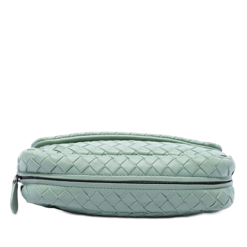 Mini Nappa Intrecciato Expandable Chain Flap Crossbody - Image 3