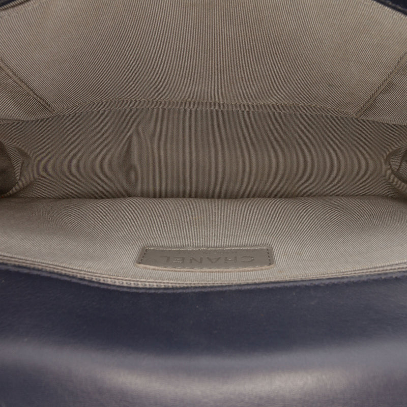 Medium Chevron Lambskin Boy Flap - Image 4
