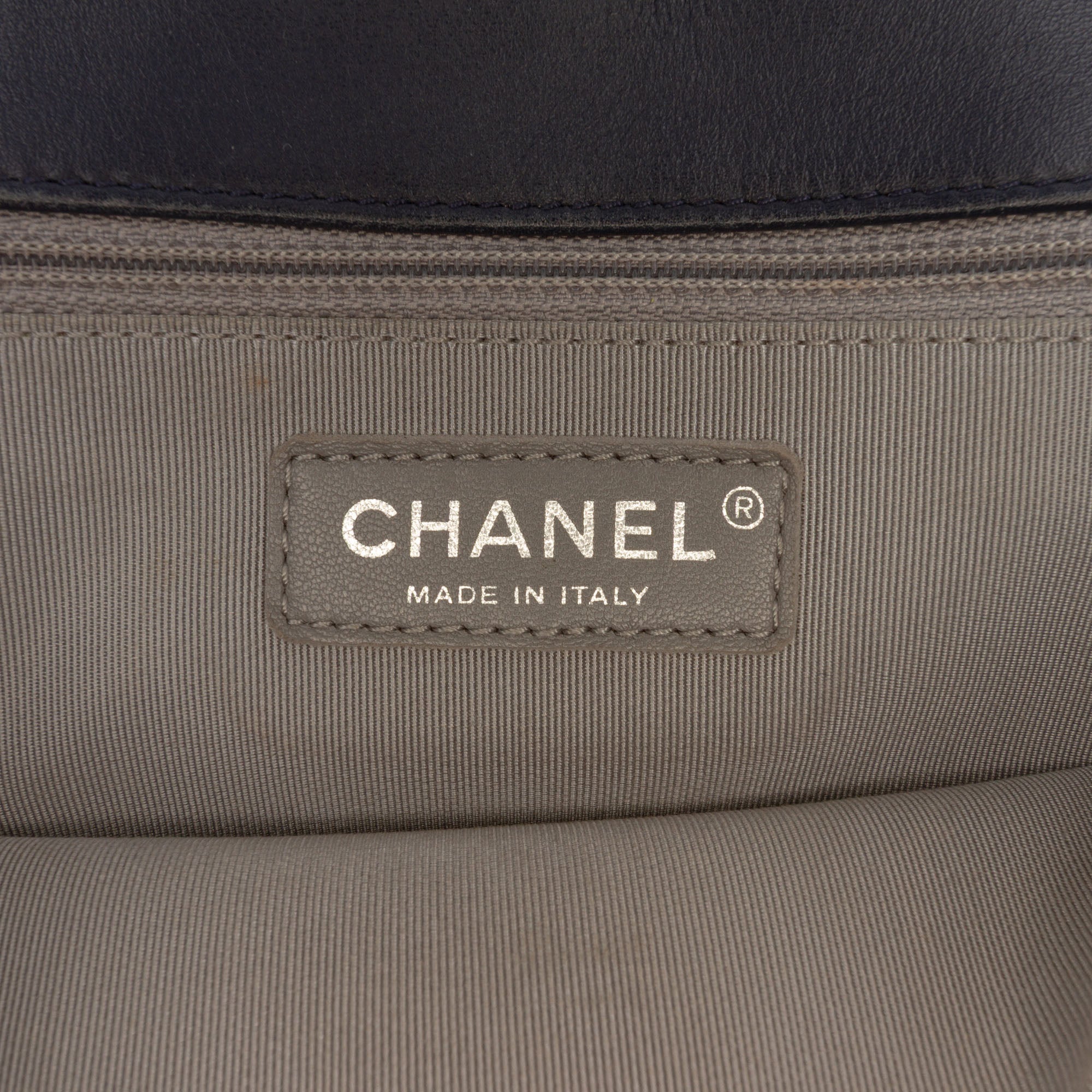 Medium Chevron Lambskin Boy Flap - Image 5