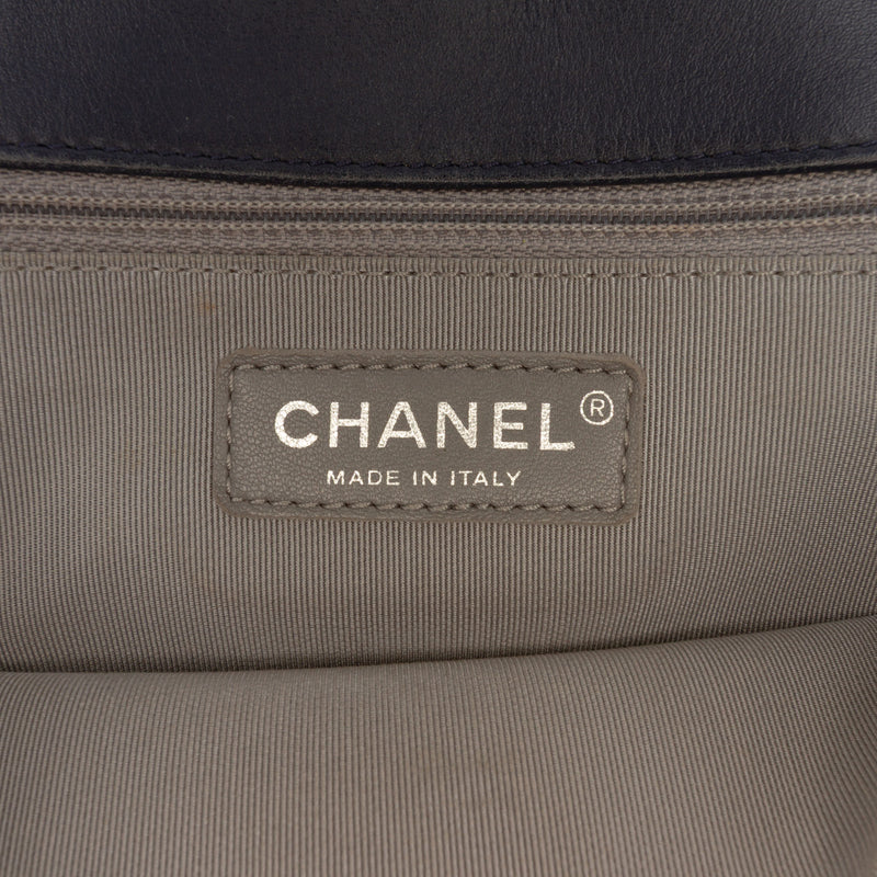 Medium Chevron Lambskin Boy Flap - Image 5