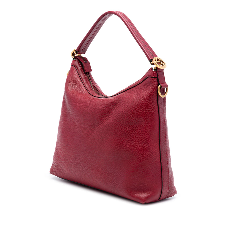 Small Grained Calfskin Miss GG Satchel - Image 2