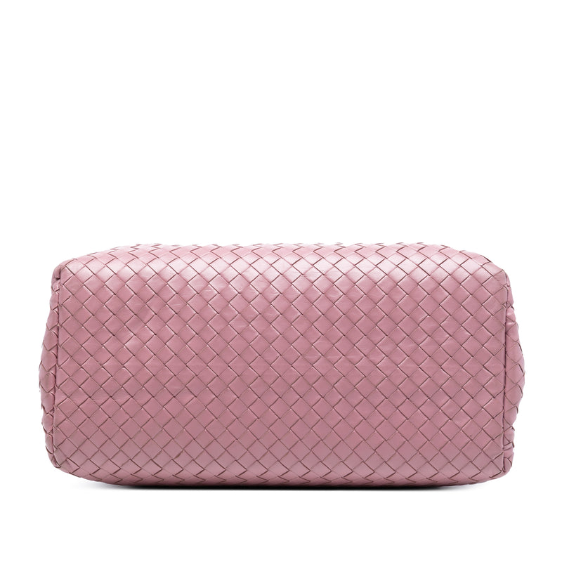 Small Nappa Intrecciato Roma Satchel - Image 3
