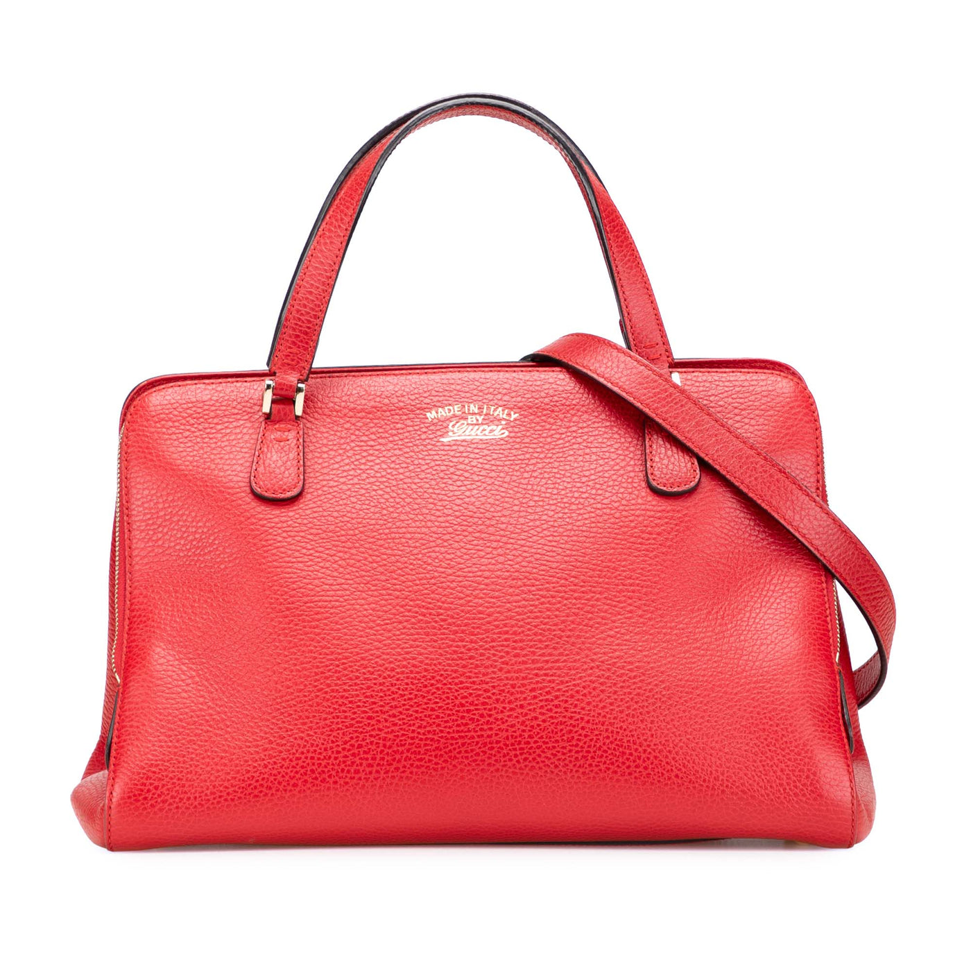 Calfskin Swing Top Handle Satchel - Image 1