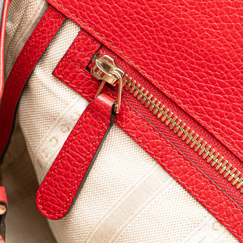 Calfskin Swing Top Handle Satchel - Image 10