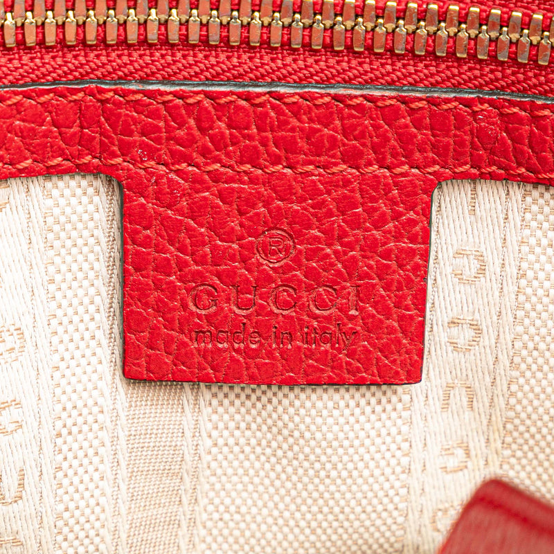 Calfskin Swing Top Handle Satchel - Image 6