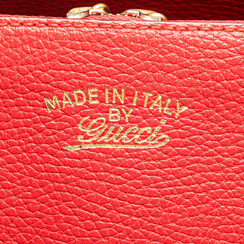 Calfskin Swing Top Handle Satchel - Image 7