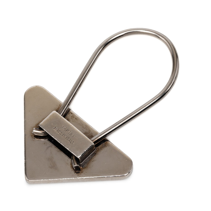 Brass Enamel Logo Key Chain - Image 2
