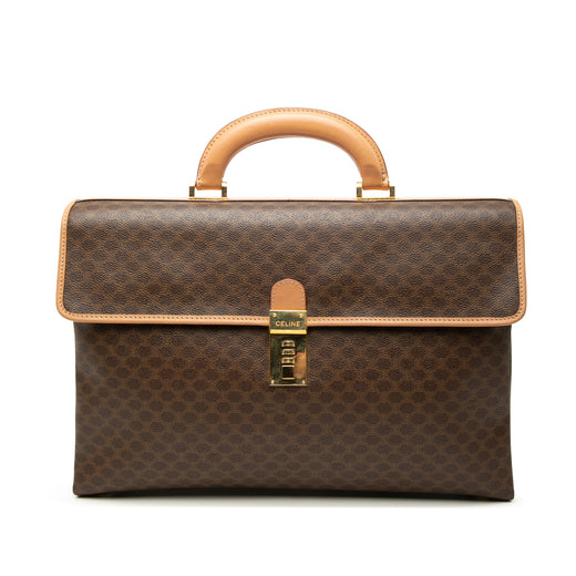 Macadam Coated Canvas Business Bag - Image 1