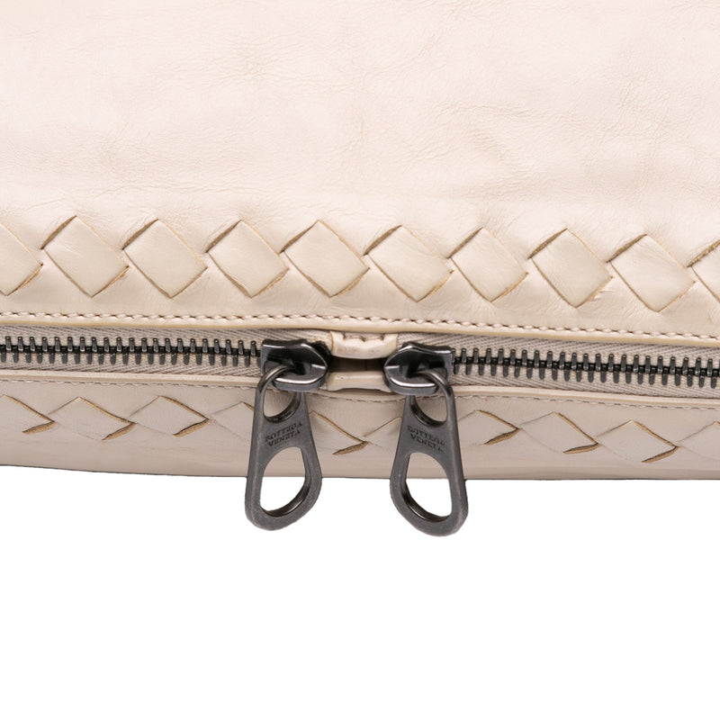 Leather Intrecciato Side Zip Tote - Image 8