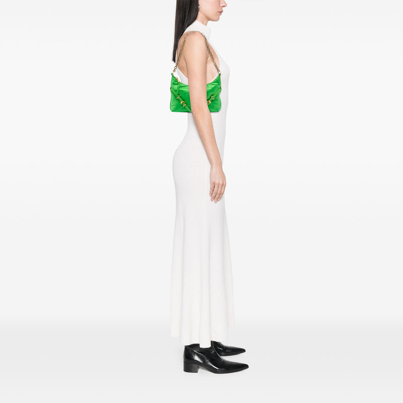 Small Satin Voyou Party Shoulder Bag - Image 6