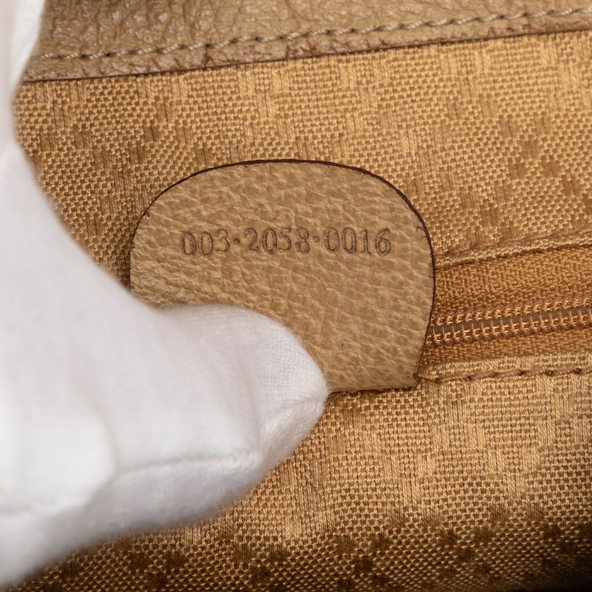 Suede Bamboo Drawstring Backpack - Image 6