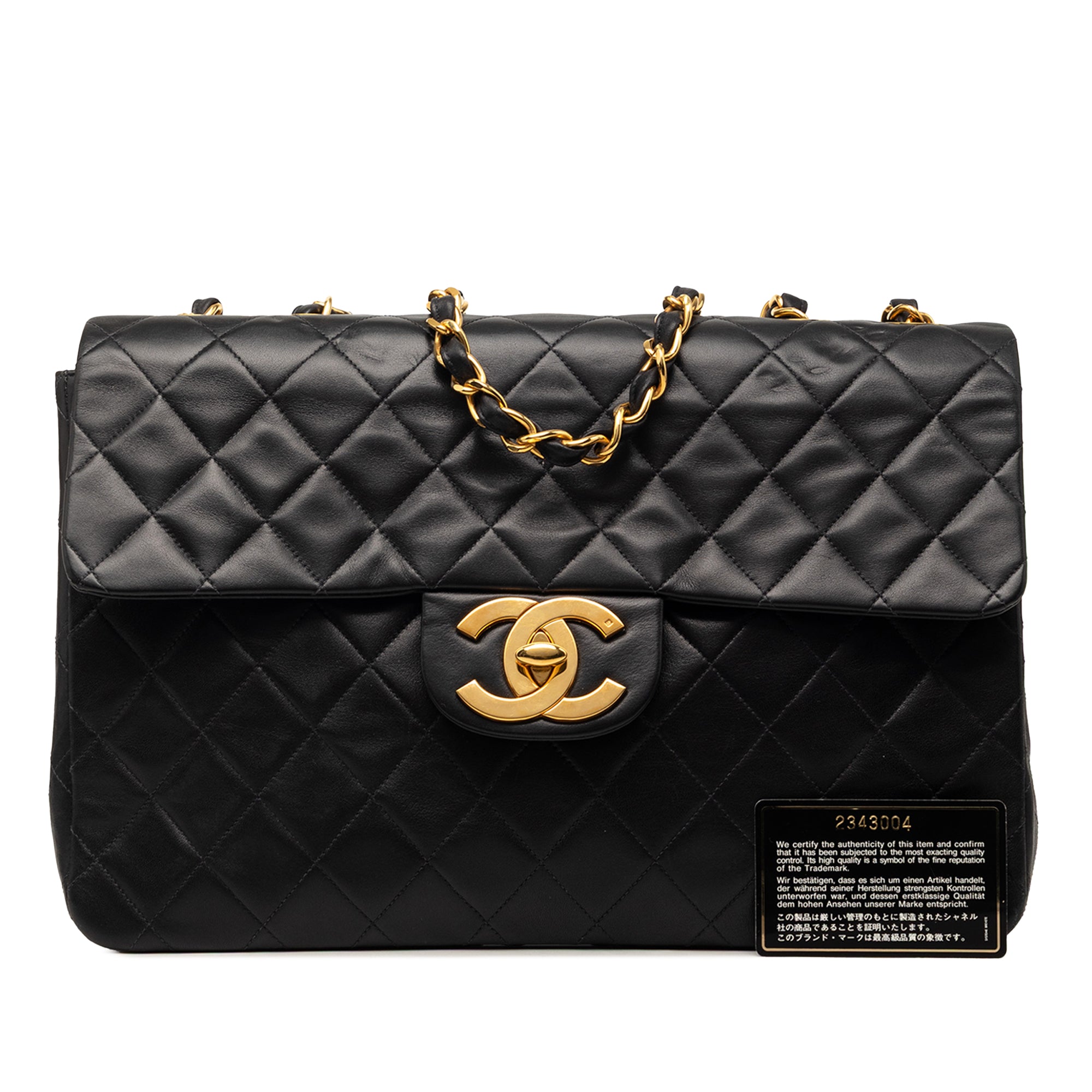 Maxi XL Classic Lambskin Single Flap - Image 9
