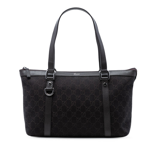GG Denim Abbey D Ring Tote - Image 1