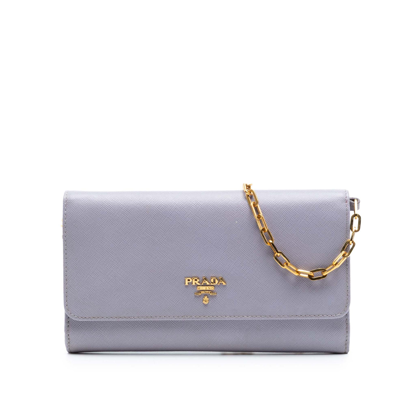 Saffiano Lux Wallet On Chain - Image 1