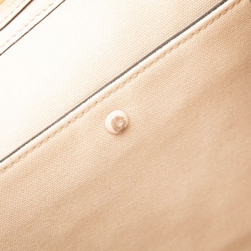 Zucca Embroidered Canvas Peekaboo X Tote - Image 7