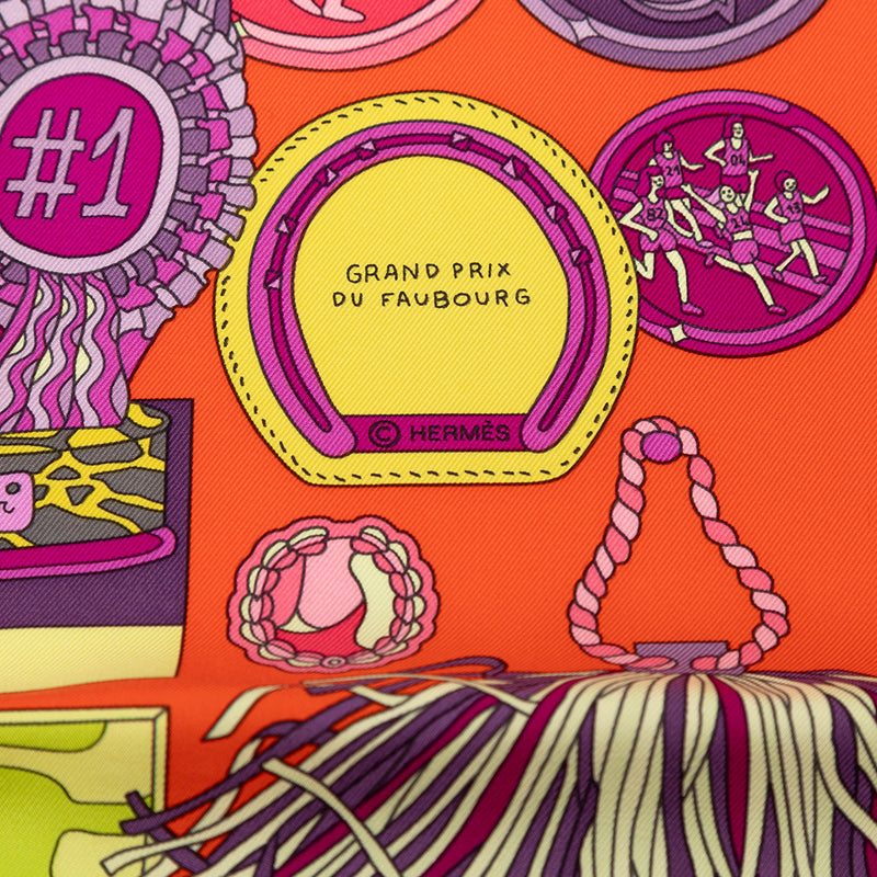 Les Trophee Silk Scarf 90 - Image 5