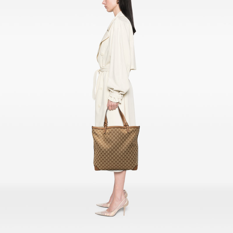 GG Canvas Craft Tote - Image 7